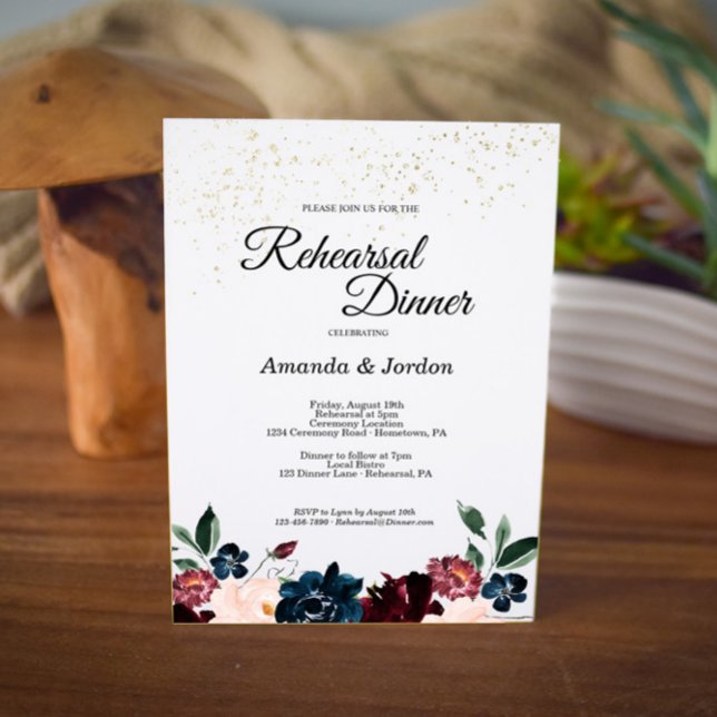 Summer Celebration Rehearsal Dinner Invitation (Creator Uploaded)