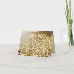 Summer Chamomile Blooms Thank You Card