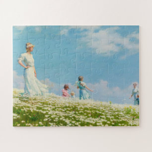 Summer, Charles Courtney Curran (1906)  Jigsaw Puzzle
