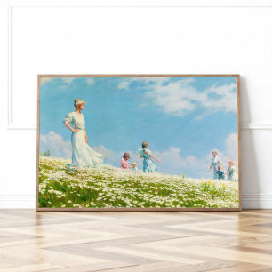 Summer, Charles Courtney Curran (1906) Poster