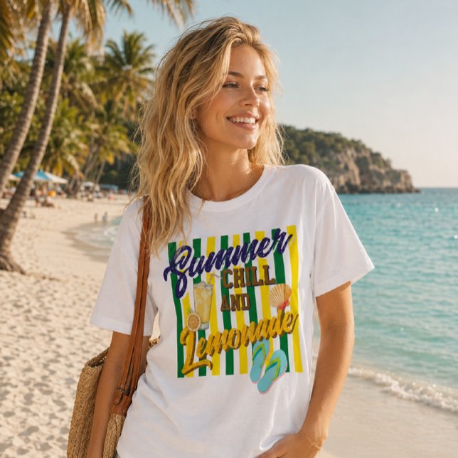 Summer chill and lemonade T-Shirt (Creator Uploaded)