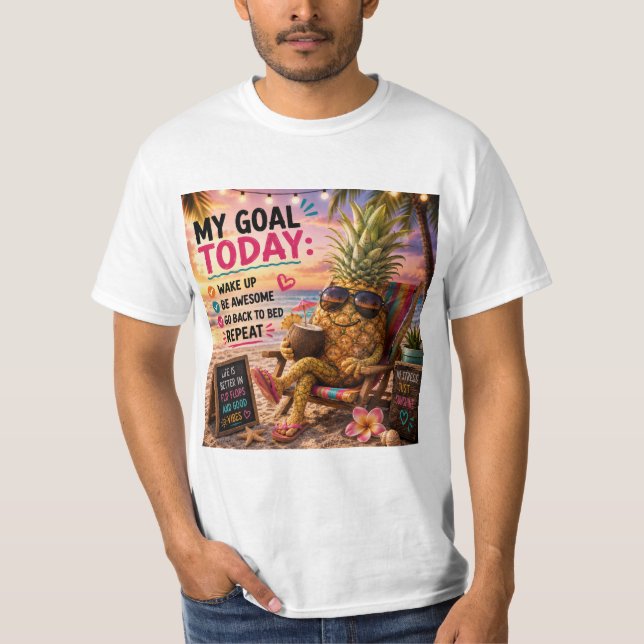 Summer chilling t shirt (Front)