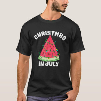 Summer Christmas July In Christmas In July Christm T-Shirt