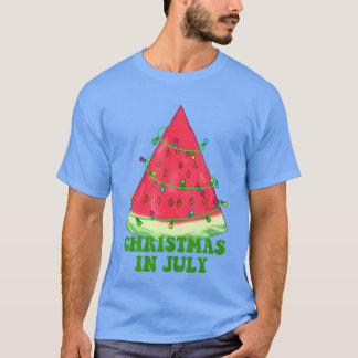 Summer Christmas July In Christmas In July Melon r T-Shirt