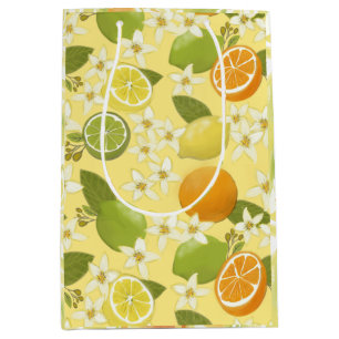 Summer Citrus and Blossoms Gift Bag