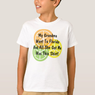 Summer Citrus - Grandma Went To Florida - T-Shirt