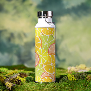 Summer Citrus Slice Water Bottle