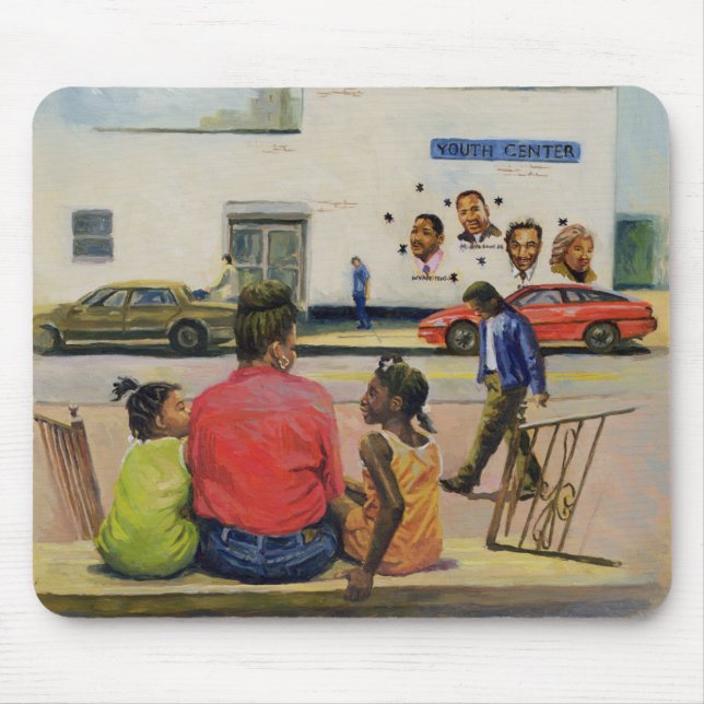 Summer City Stoop 2000 Mouse Mat (Front)