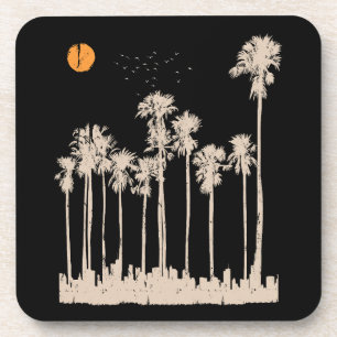 Summer City Vintage Coaster