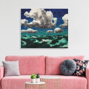 Summer Clouds Emil Nolde Canvas Print