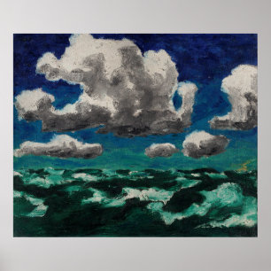 Summer Clouds Emil Nolde Poster