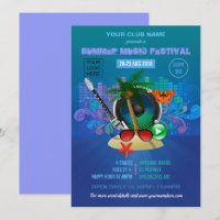 Summer Club Beach Party add logo