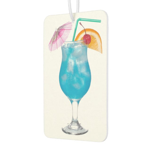 Summer Cocktail Car Air Freshener (Left)