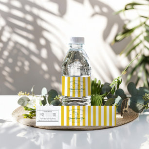 Summer Cocktail Club   Bachelorette Water Bottle Label