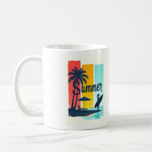 Summer coffee mug