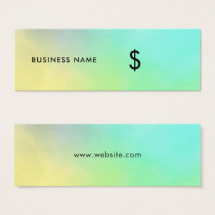 Summer Colours Bright Colourful Modern Price Tag