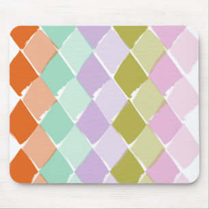 Summer colours pattern  prism Mouse Mat