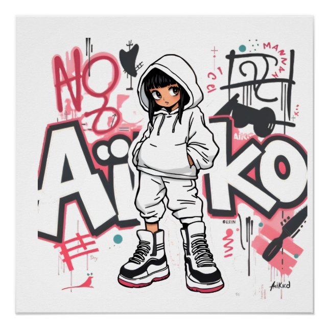 Summer Cool Bae ~ AiKo Kids Poster (Front)