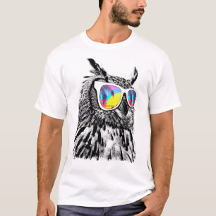 Summer cool owl T-Shirt
