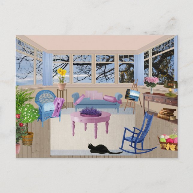 summer cottage postcard (Front)