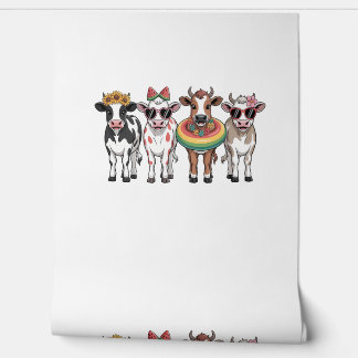 Summer Cows PNG, Beach Farm Wallpaper