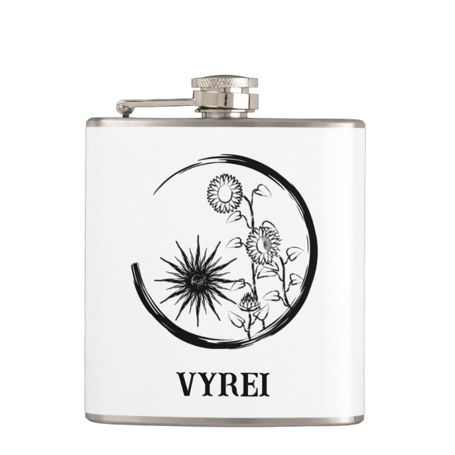 Summer Crest Hip Flask (Front)