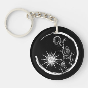 Summer Crest Key Ring