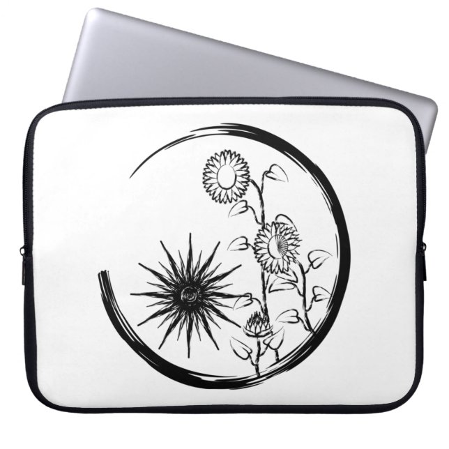 Summer Crest Laptop Sleeve (Front)