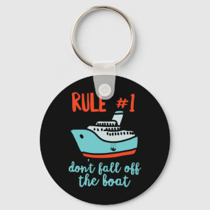 Summer Cruising Ship 2022 Trip Fun Don't Fall Off Key Ring