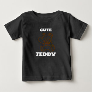 Summer Cute Bear Teddy Kids Baby T-Shirt
