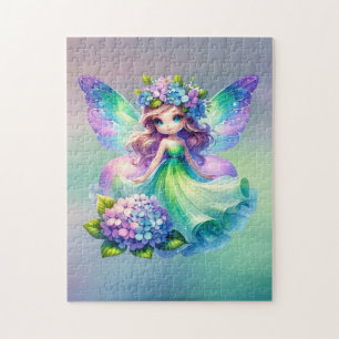 Summer Cute Fairy Princess Girls Jigsaw Puzzle