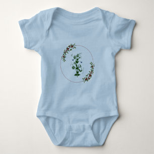 Summer Cute Plant Baby Bodysuit