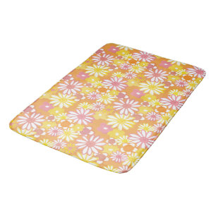 Summer Daisies Bath Mat