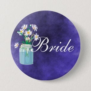 Summer Daisies Button