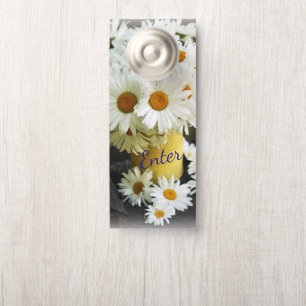 Summer daisies flower Door hanger