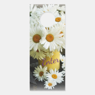 Summer daisies flower Door hanger