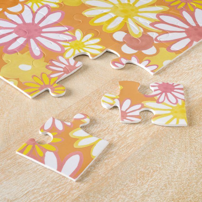 Summer Daisies Jigsaw Puzzle (Side)