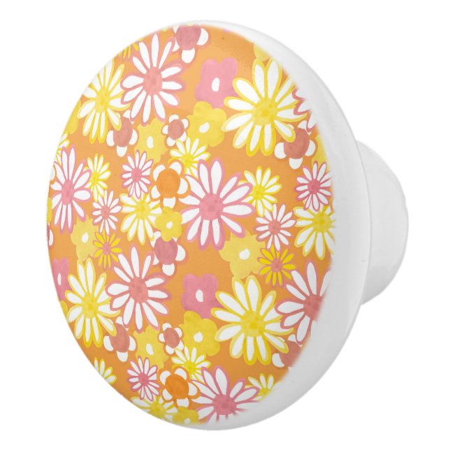 Summer Daisies Knob (Right)