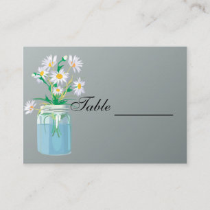 Summer Daisies Table Card