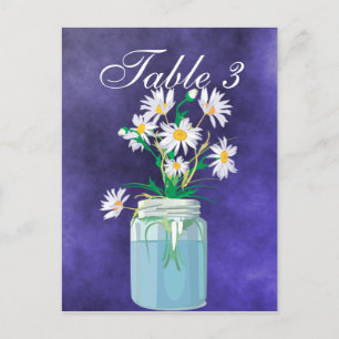Summer Daisies Table Card
