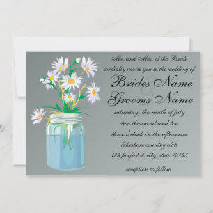 Summer Daisies Wedding Invitations