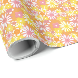 Summer Daisies Wrapping Paper