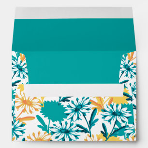 Summer Daisy Flower Garden Envelope