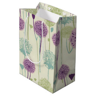 Summer Dandelion Design Medium Gift Bag