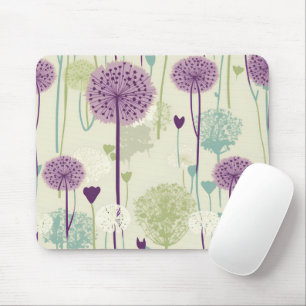 Summer Dandelion Design Mouse Mat