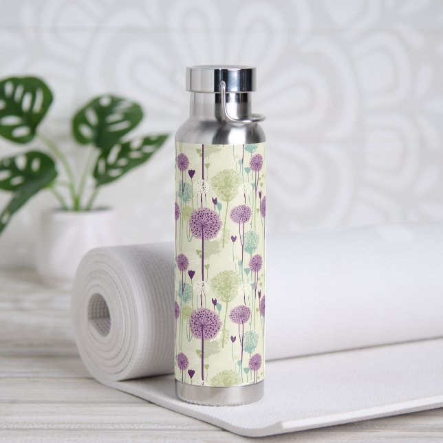 Summer Dandelions Water Bottle (Yoga)