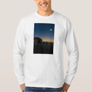 Summer Dawn With Moon T-Shirt