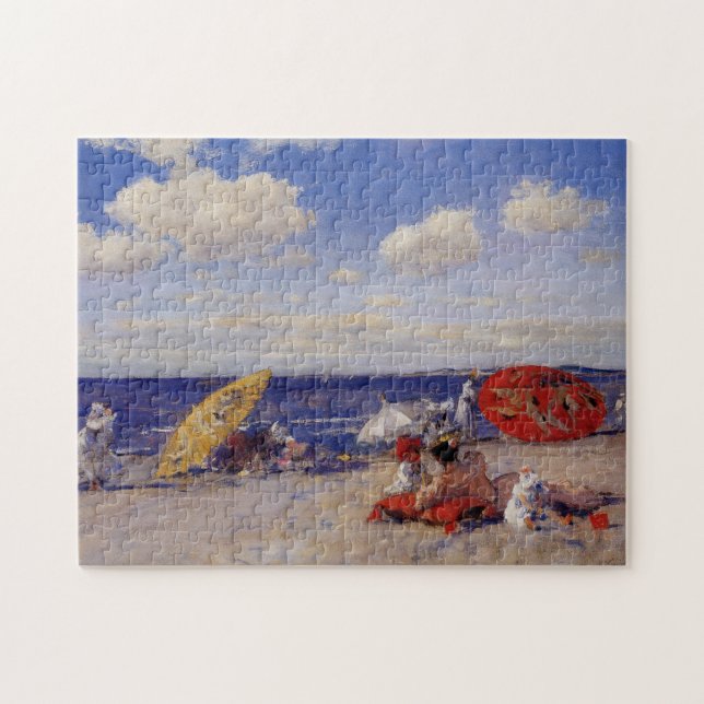 Summer Day at the Seaside (Beach Landscape) Jigsaw Puzzle (Horizontal)