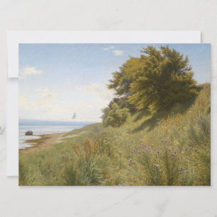 Summer Day by the Sea (by Ludvig Kabell) Card