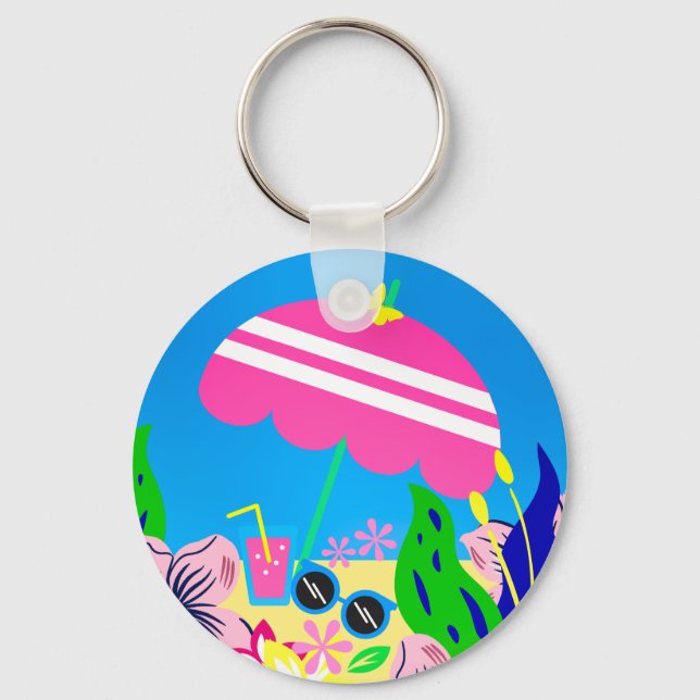 Summer Day Key Ring (Front)
